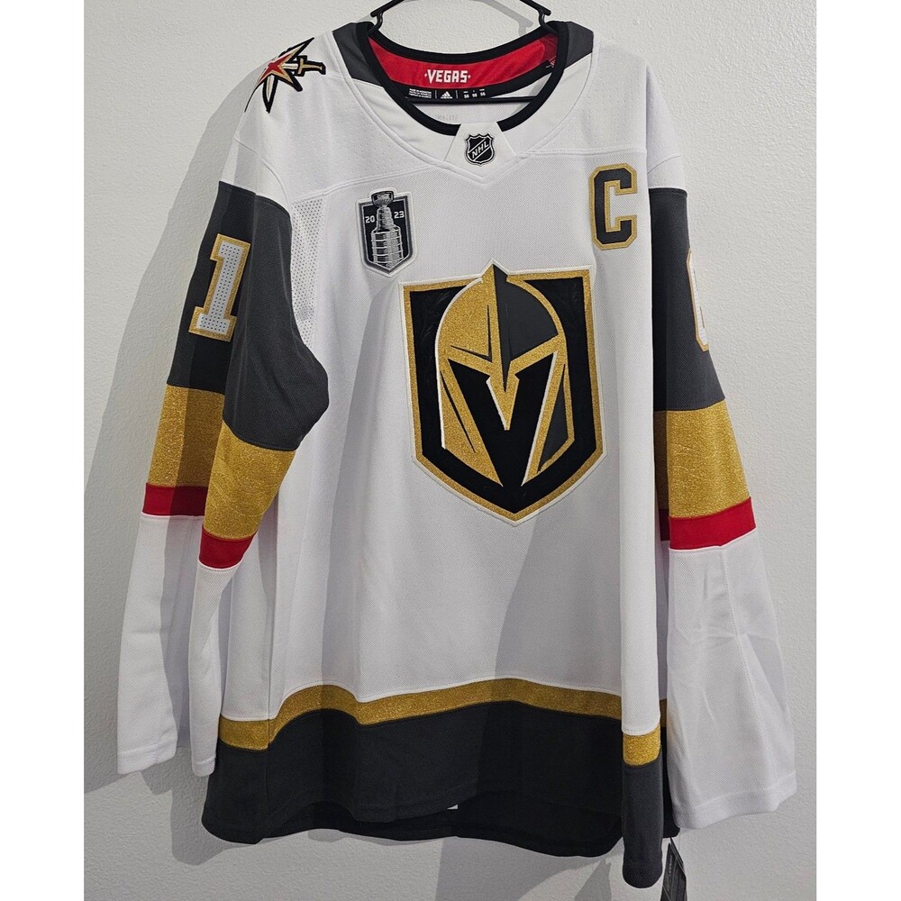 Vegas Golden Knights Mark Stone NHL Hockey 2023 Stanley Cup Adidas Jersey Sz 56